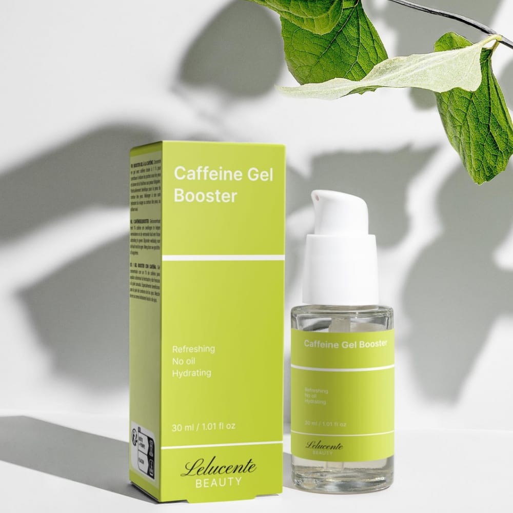 Lelucente Gel Booster alla Caffeina – Risveglia la tua pelle