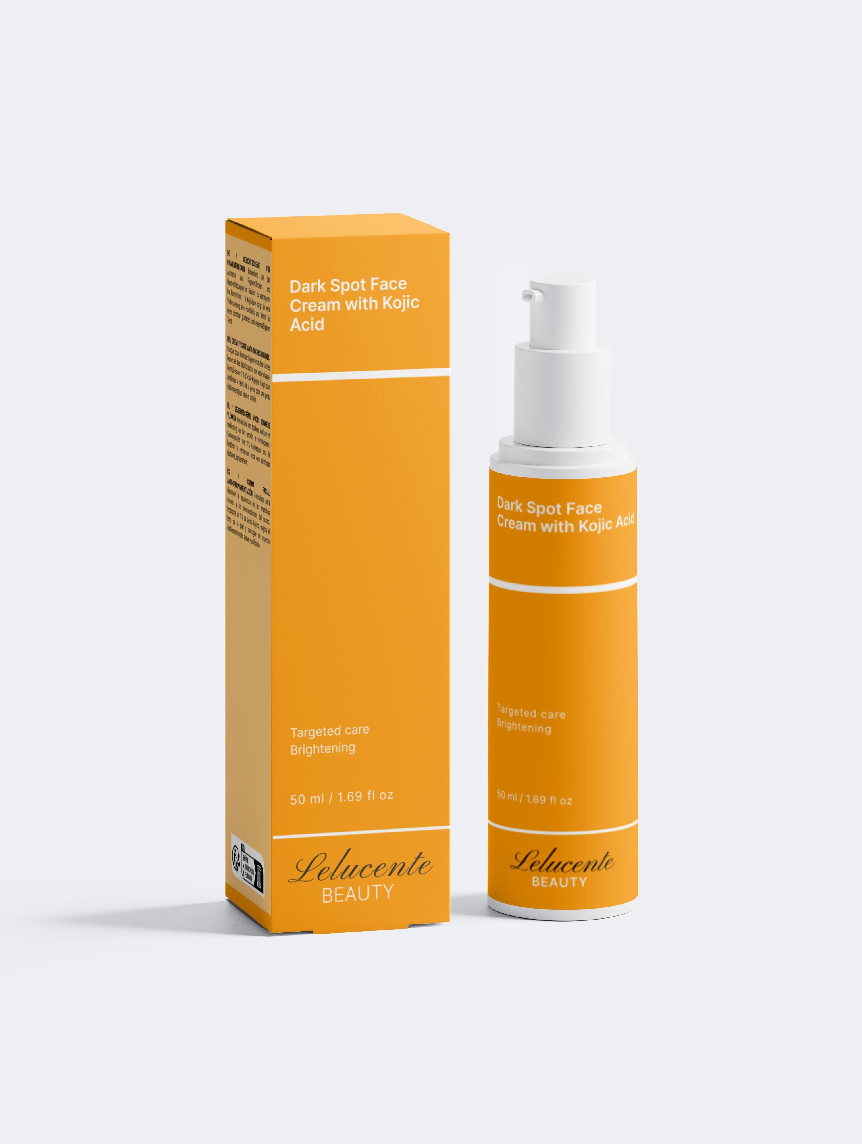 Crema viso anti-macchie con acido cogico